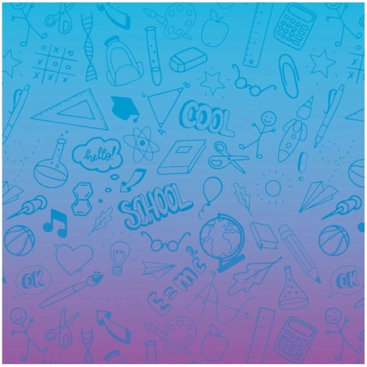 Față de masă pentru educație plastică 65 × 50 cm BTS Ombre Girl