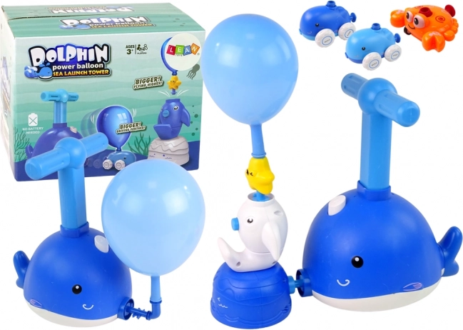 Set Lansator de Balon Delfin
