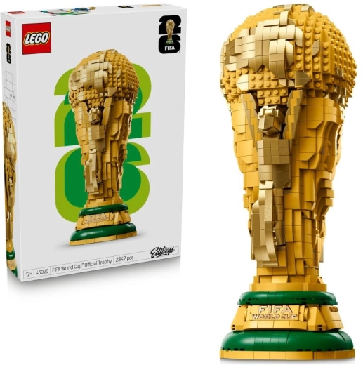 LEGO Editions trofeul oficial al Campionatului Mondial de Fotbal