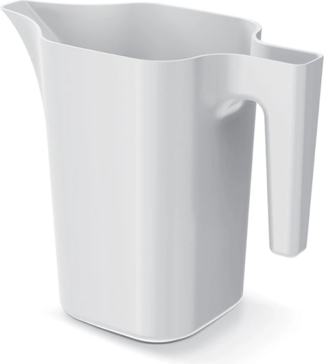 Stropitoare din plastic pentru udat 1,8 l albă