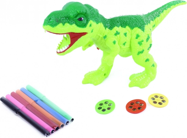 Proiector interactiv dinozaur