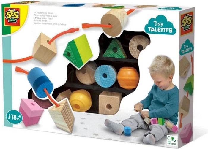 SES Creative Tiny Talents înșirare senzorială de mărgele