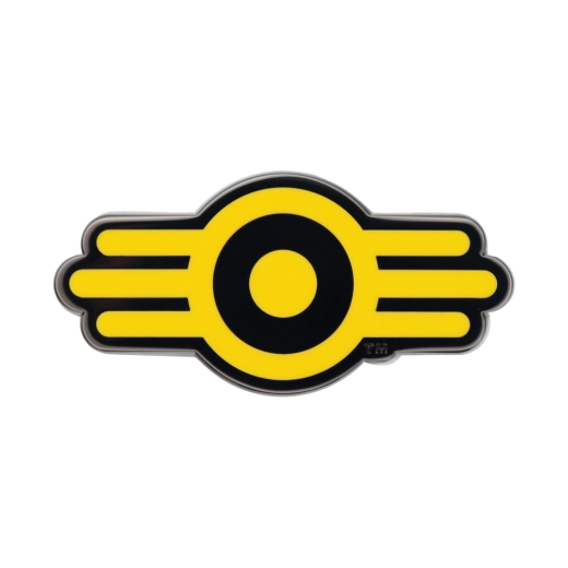 Fallout Mystery pin – insignă licențiată