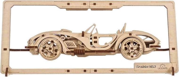 Ugears puzzle mecanic din lemn Roadster mk3 2,5D