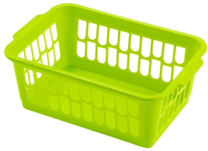 Coșuleț din plastic 30 × 20 × 11 cm mix de culori