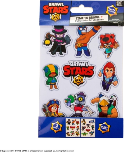 Brawl Stars autocolante 3D – set de 2 coli