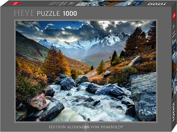 Puzzle Pârâul montan în Elveția 1000 de piese