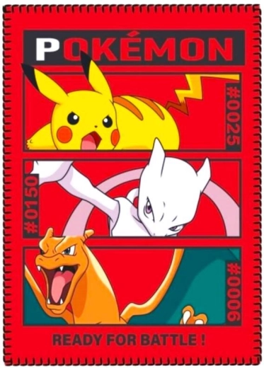 Pătură din fleece Pokémon