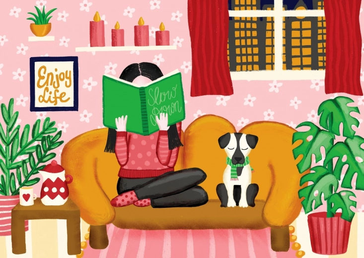 Puzzle Liniștitor 1000 Piese