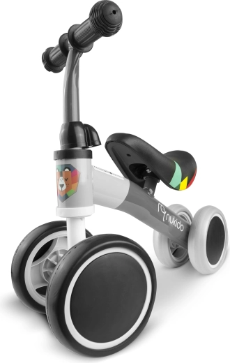 Trotinetă de împins pentru copilași cu 4 roți Nukido