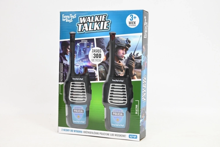 Stație de emisie-recepție pentru copii Walkie-talkie Poliție