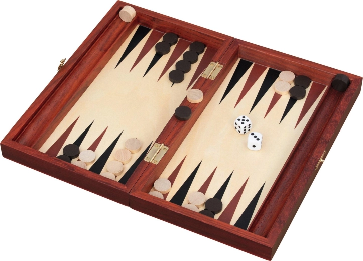 Goki backgammon joc de societate din lemn