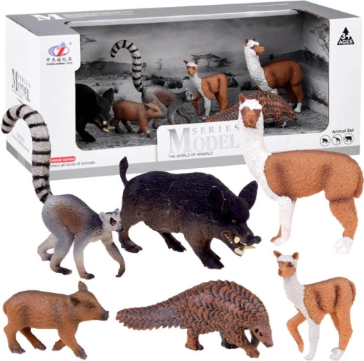 Set de figurine cu mamifere sălbatice Safari - 6 buc.
