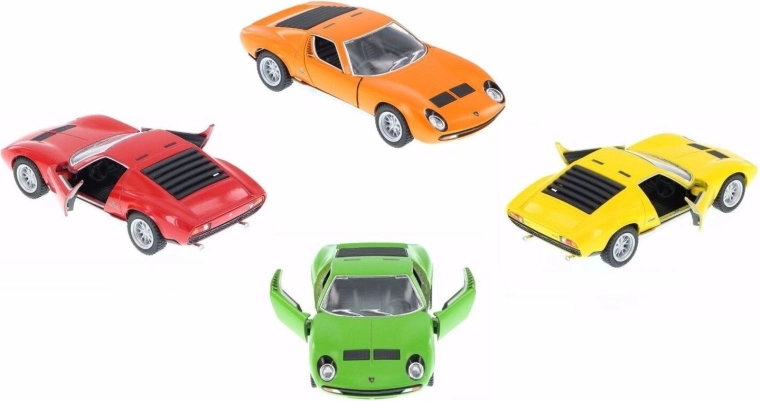 Model metalic Lamborghini Miura P400 SV 1971