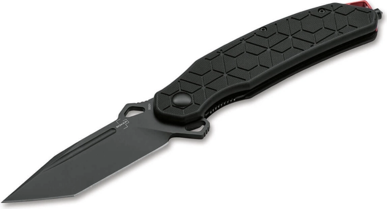 Böker Plus Yokai cuțit tactic pliabil, G10 negru, spargător de geamuri