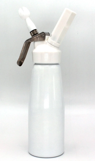 Sifon pentru frișcă 0,5 l alb LISS Home Chef