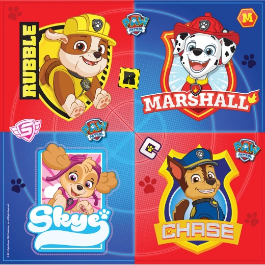 Șervețele Paw Patrol 33 × 33 cm (16 buc)