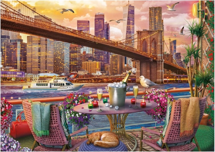Educa puzzle Cină romantică în New York, 2000 piese