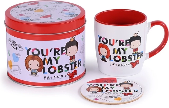 Set cadou tablă Friends Chibi