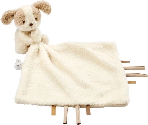Păturică de alint Nattou Teddy cățeluș 27 × 27 cm