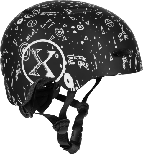 Cască pentru ciclism și skate NILS Extreme MT311 neagră