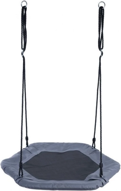 ECOTOYS leagăn hexagonal cuib de barză gri