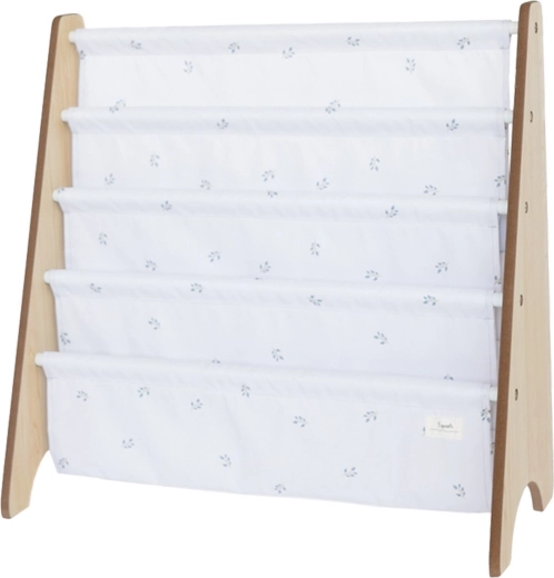 3 Sprouts suport pentru cărți recycled blueberry/ivory