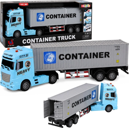 Camion pentru copii cu container, lumini și sunete, 54 cm - 1 bucată