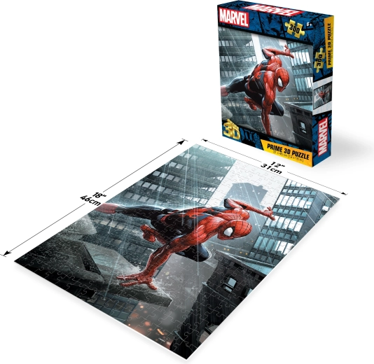 Puzzle 3D Marvel Spider-Man, 300 de piese