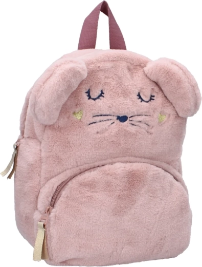 Rucsac de pluș pentru copii Prêt The Adorables roz 27 cm