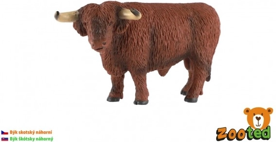 Figurină de vită scoțiană Highland 15cm