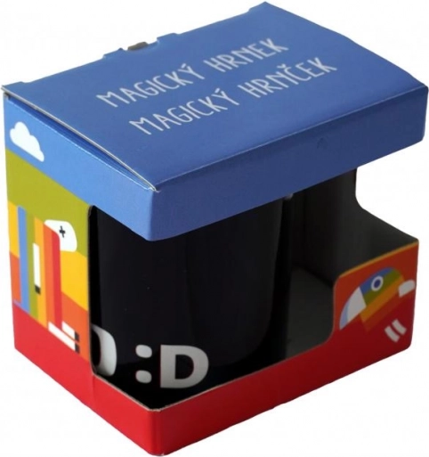 Cană magică Déčko – își schimbă culoarea la căldură