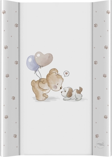 Ceba Baby saltea de înfășat pentru pătuț cu placă rigidă Ultra Light Friends Forever 50 × 70 cm