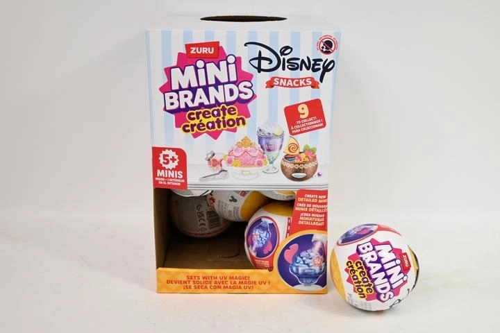 Minge surpriză ZURU Mini Brands Create Disney Snacks