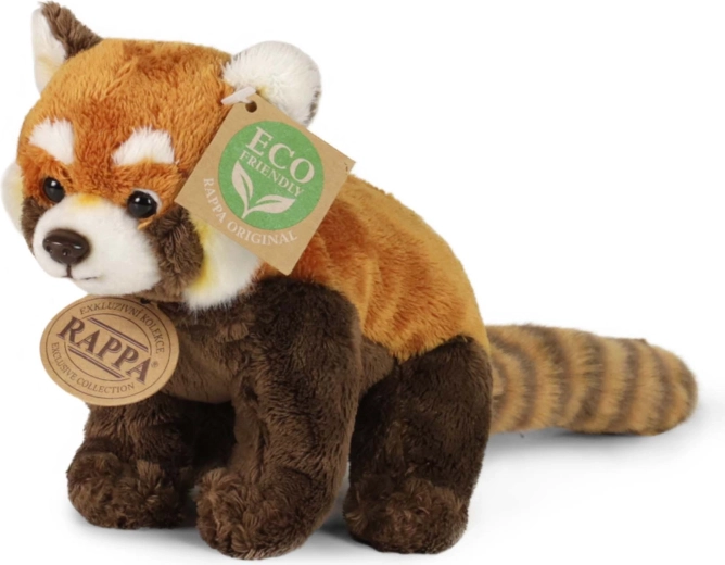 Panda roșie de pluș 18 cm eco friendly