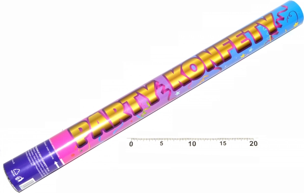 Confetti de petrecere cu lansare 60 cm