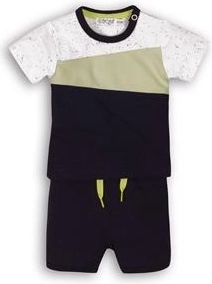 Dirkje set pentru copii din 2 piese Sunny around the world mint/navy