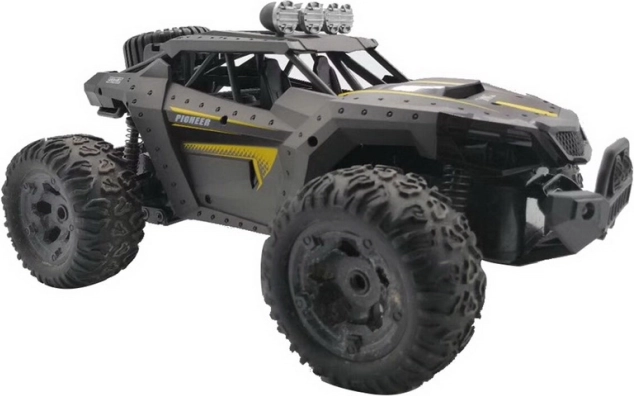 Mașină RC off-road Pioneer cu cameră, gri, 1:12