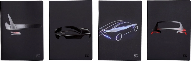 Caiet A4 Carouri Mașini 40 file