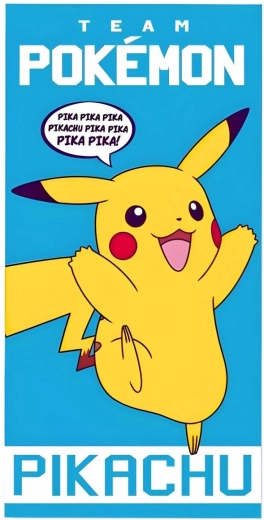 Prosop de plajă Pokémon - 1 bucată