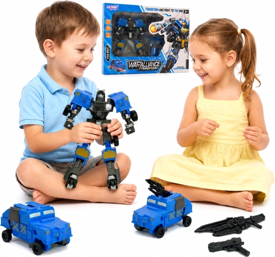 Robot de luptă transformabil Woopie 2 în 1 - 1 bucată