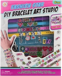Set creativ pentru copii pentru confecționarea brățărilor - 1 bucată