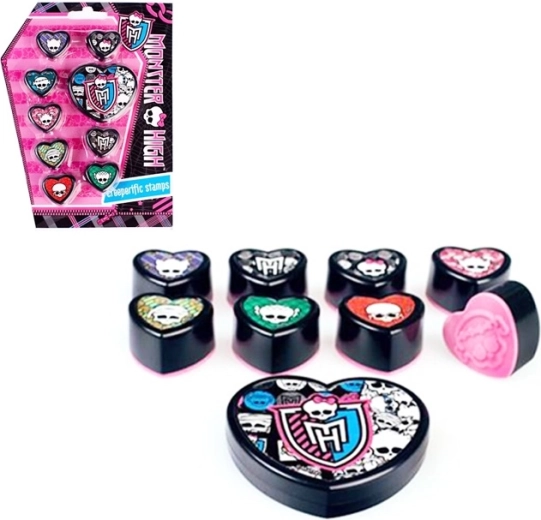 Set de ștampile Monster High
