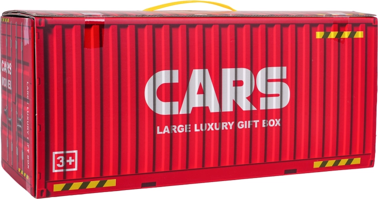 Mega set de mașinuțe metalice cu garaj și container pliabil