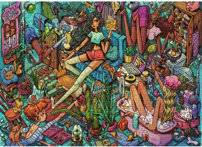 Puzzle Colegii de casă 1000 de piese