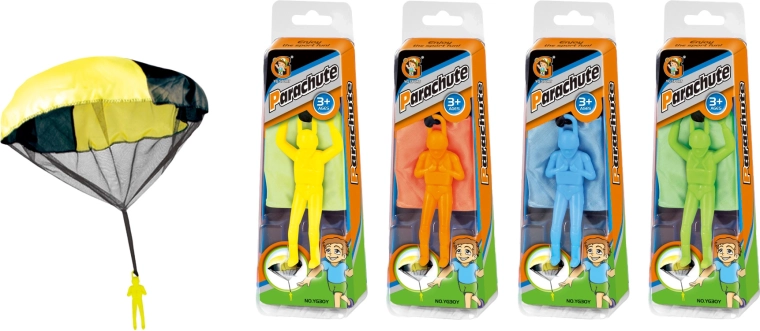 Figurină de aruncat cu parașută 51 cm – culori diferite