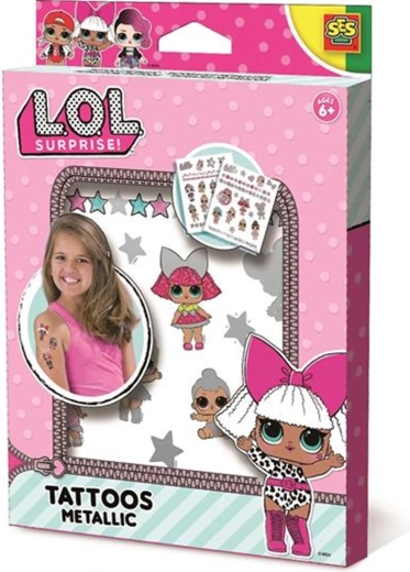 SES L.O.L. Surprise! tatuaje metalice