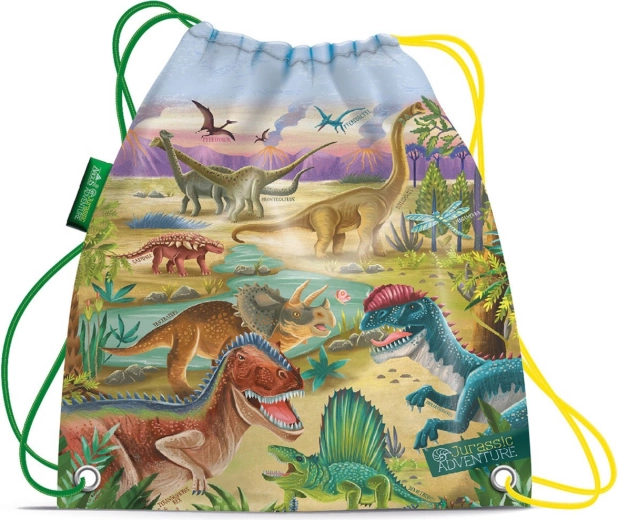 Săculeț cu șnur pentru spate pentru gustări Jurassic Adventure