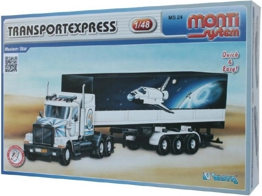 MS 24 – Transport Express set de construit fără lipici