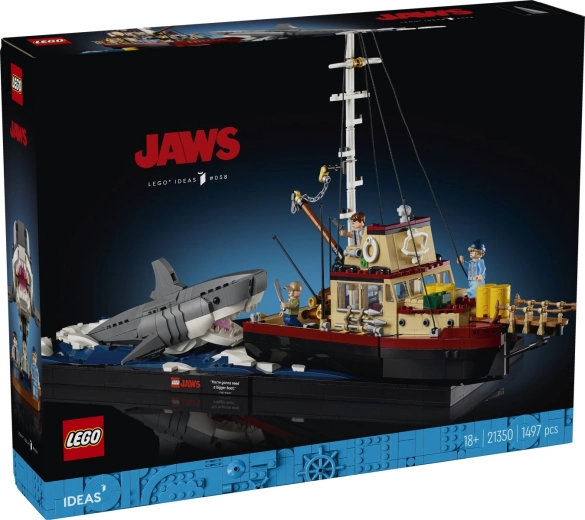 LEGO Ideas Fălci 21350 set de construcție pentru adulți